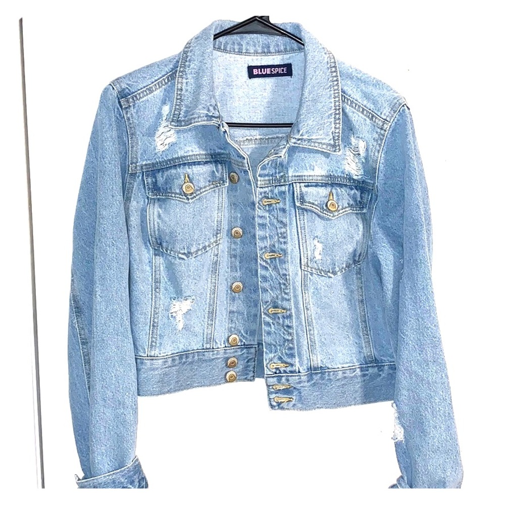 Cropped Jean Jacket